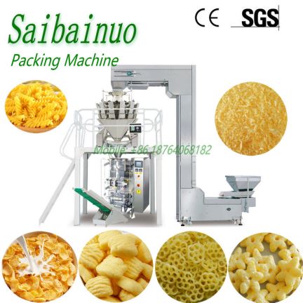 Macchina imballatrice per patatine fritte