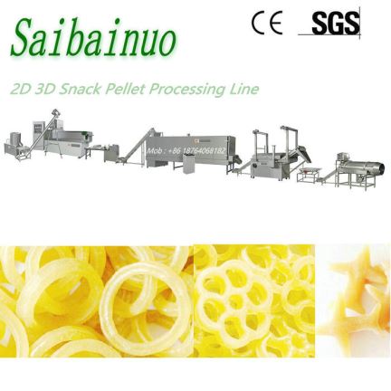 3 D Attrezzature per la produzione di snack per pallet