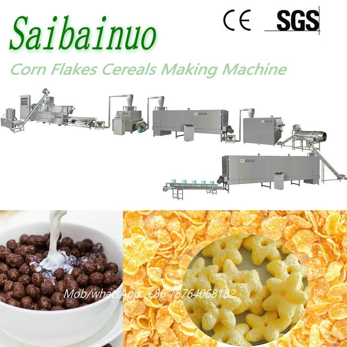 Breakfast Cereal Flakes Making Machine