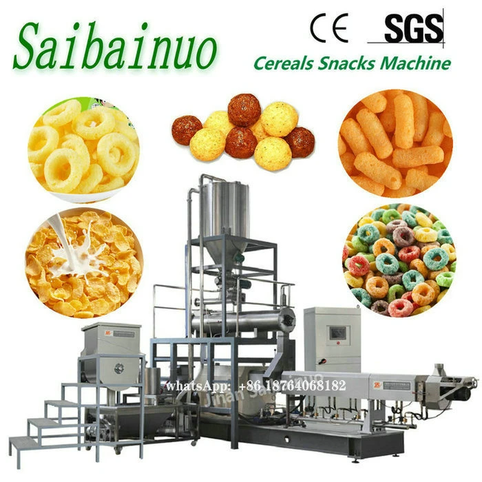 Macchina per la lavorazione dei cereali per la colazione