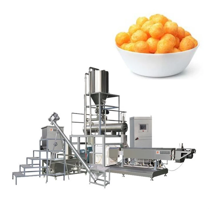 Crispy Puff Snack Production Extruder Plant suppliers