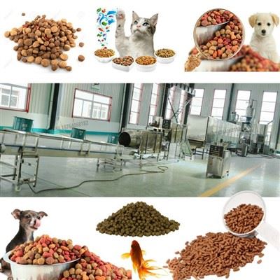 Macchina automatica per alimenti per cani Macchina per la lavorazione di alimenti per animali domestici