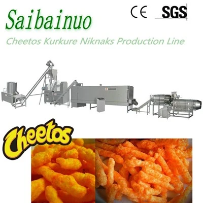 Linea di attrezzature per la produzione di bastoncini di mais Cheetos