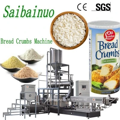 Linea di produzione del produttore di briciole di pane Panko