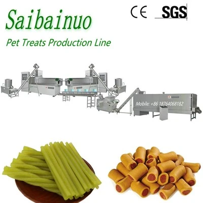 Linea di lavorazione di prodotti da masticare per animali domestici