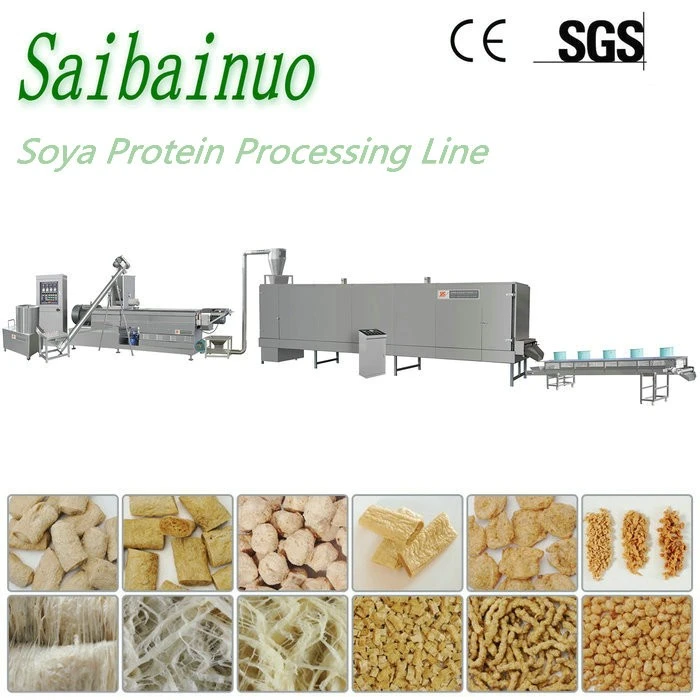 Soya Chunks Pieces Food Making Production Line best