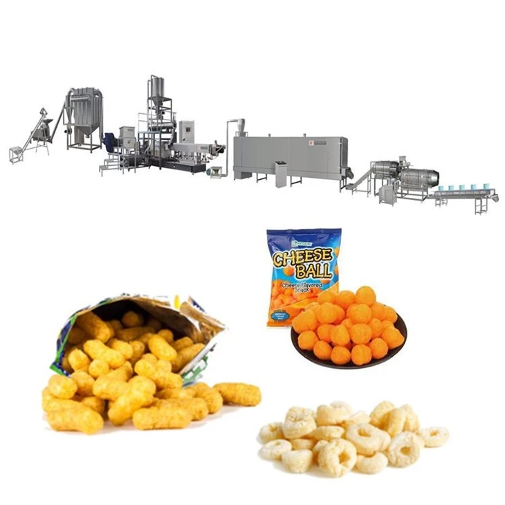 Stainless Steel Automatic Puff Snacks Making Machine